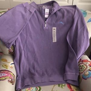 NWT Tommy Bahama Mens 1/4 Zip